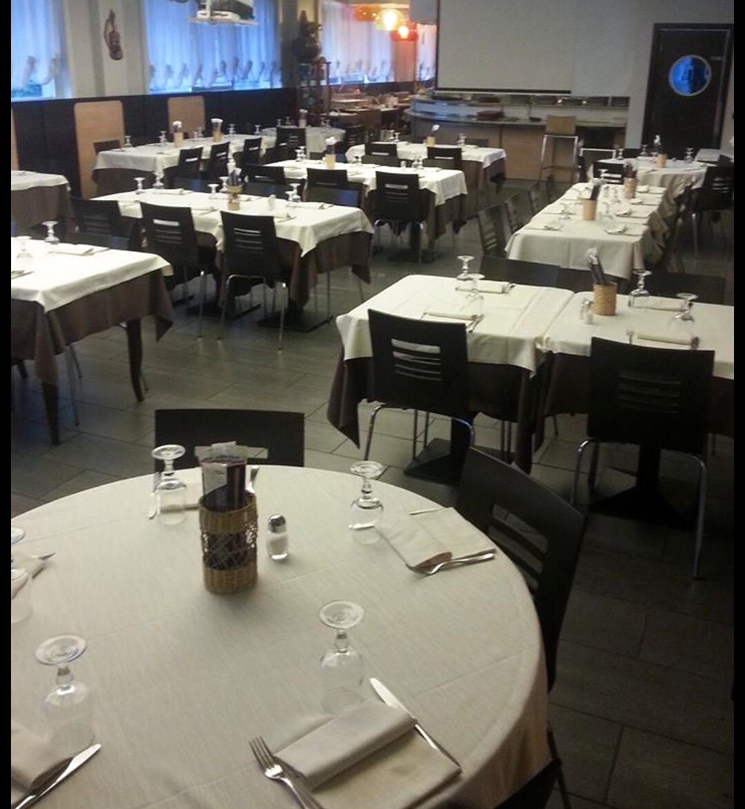 Sala interna del ristorante Al Rubattino